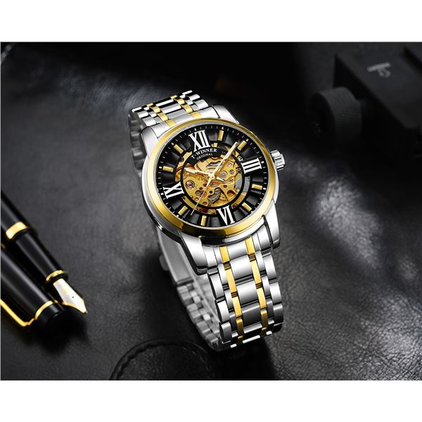 NEW AUTOMATIC SKELETAL WINNER WATCH