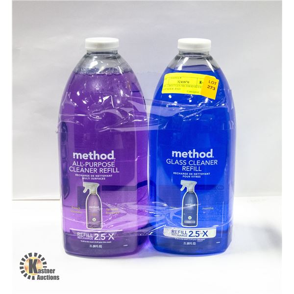 NEW 2 BOTTLES METHOD REFILL LAVENDER AND