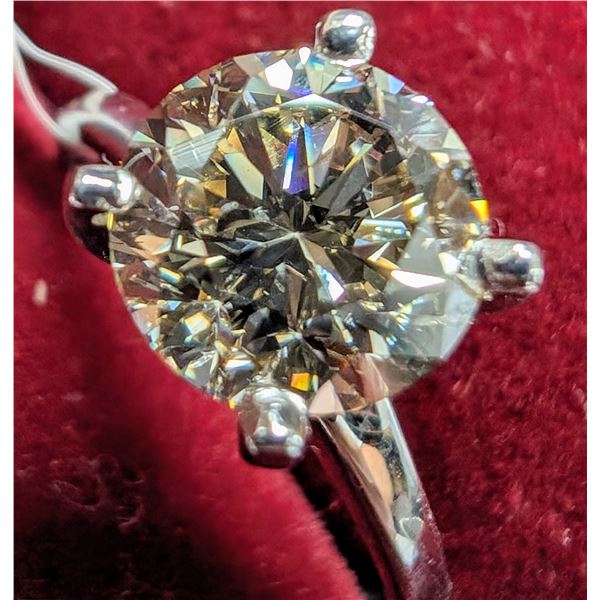 BZ1998-79A 14K 2.3G LAB DIAMOND 2CT RING