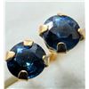 Image 1 : BZ1998-70A 10K SAPPHIRE 0.4CT EARRINGS