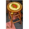 Image 1 : ESTATE BARLEY TWIST PLANT STAND/STOOL-ESTATE