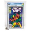 Image 1 : MARVEL IRON MAN #237 CGC COMIC, NEWSSTAND