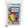 Image 1 : MARVEL IRON MAN #276 CGC COMIC, NEWSSTAND