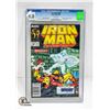 Image 1 : MARVEL IRON MAN #239 CGC COMIC, NEWSSTAND