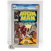 Image 1 : MARVEL IRON MAN #228 CGC COMIC, NEWSSTAND