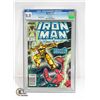 Image 1 : MARVEL IRON MAN #218 CGC COMIC, NEWSSTAND