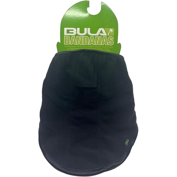 BRAND NEW BULA MICROFLEECE BANDANA - BLACK