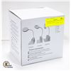 Image 1 : BRAND NEW Q108-1 WHITE PLUG IN LED DESK LIGHT