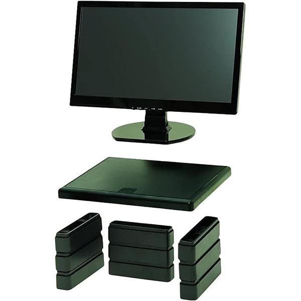 NEW DAC ERGONOMICS HEIGHT ADJUSTABLE MONITOR RISER