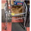 Image 1 : WALKER WITH WHEELS,FOLDS UP FOR STORAGE