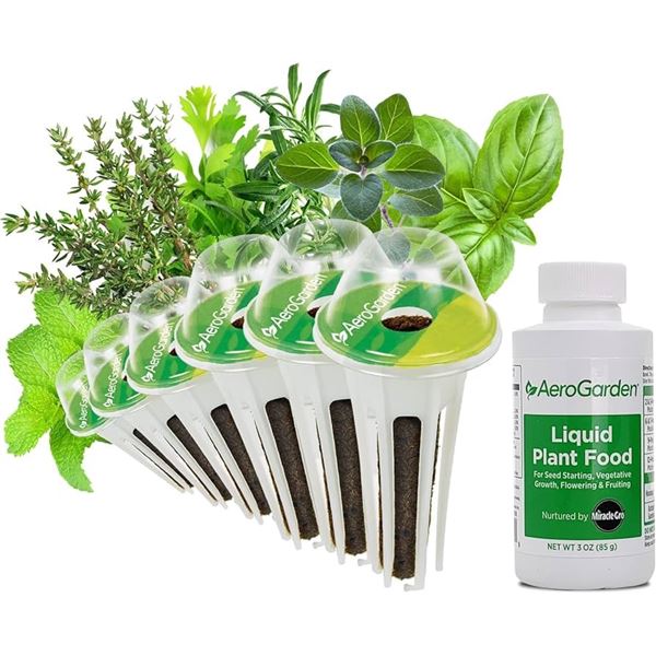 NEW AEROGARDEN TUSCAN ITALIAN HERB 6 POD KIT