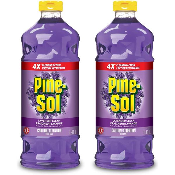 NEW 2 PACK PINE-SOL MULTI-SURFACE CLEANER LAVENDER