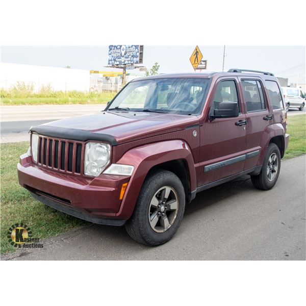 UNRESERVED! 2008 JEEP LIBERTY SPORT 4X4