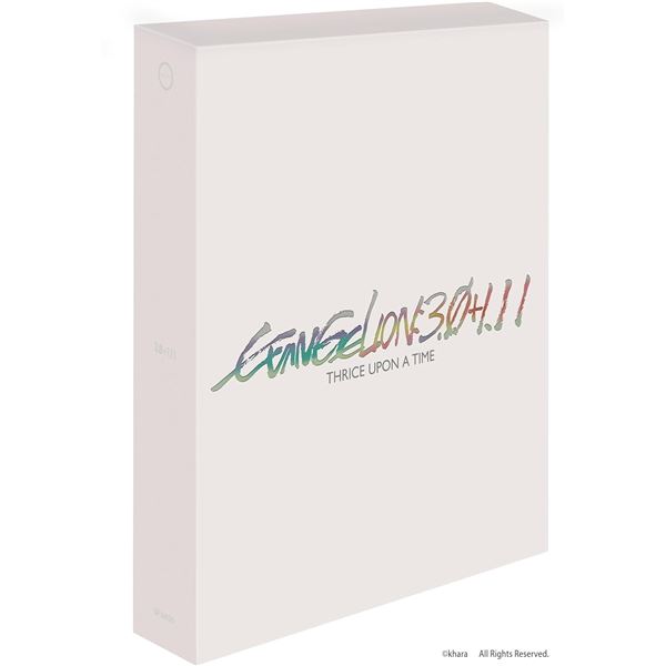 EVANGELION 3.0+1.11 THRICE UPON A TIME BLUE RAY
