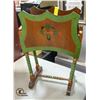 Image 1 : ANTIQUE BARLEY TWIST MAGAZINE STAND-ESTATE