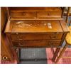 Image 3 : ANTIQUE EARLY AMERICAN WRITING DESK 24" X 15" X54"