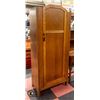 Image 1 : ANTIQUE WARDROBE WITH KEY 30" X 17" X 68"