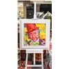 Image 1 : JELLY BEAN WILLY WONKA ART ON EASEL MADE WITH REAL