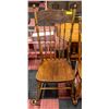 Image 1 : ANTIQUE ARMLESS ROCKING CHAIR