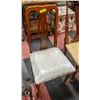 Image 1 : 1940S SIDE CHAIR WITH NEW UPHOLSTERY