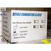 Image 1 : CASE OF NITRILE EXAMINATION GLOVES SIZE L 1000PC
