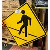 Image 1 : METAL WALK SIGN 24 INCHES X 24 INCHES