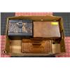 Image 1 : DRESSER/DESK CADDY & 2 JEWELLRY BOXES