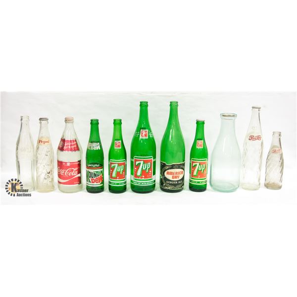 VARIOUS VINTAGE BOTTLES