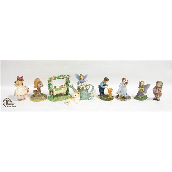 LARGE FLAT OF FAIRIES AND PIXIES