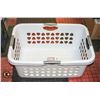 Image 1 : NEW STERILITE 71 LITRE ULTRA LAUNDRY BASKET WHITE