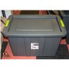 Image 1 : NEW STERILITE 114 LITRE LATCHING TUFF TOTE GREY