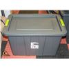 Image 1 : NEW STERILITE 114 LITRE LATCHING TUFF TOTE GREY