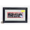 Image 1 : SMALL FRAMED PRINT OF HORSE TEAM