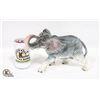 Image 1 : 1950S CERAMIC ELEPHANT DECOR