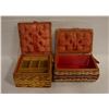 Image 1 : 2 VINTAGE SEWING BASKETS TOGETHER-ESTATE
