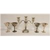 Image 1 : ESTATE CANDELABRA & GOBLETS SET TOGETHER-ESTATE