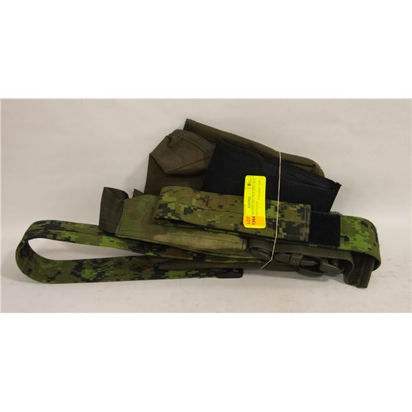 ESTATE MILITRY BELTS & BAG ALL TOGETHER-ESTATE
