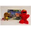 Image 1 : VINTAGE SESAME STREET, WALKING DOG, & TICKLE ME