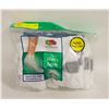 Image 1 : ANKLE SOCKS WHITE 6-12 SIZE 6-PACK FRUIT OF