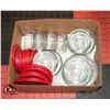 Image 1 : ANCHOR HOCKING GLASS STORAGE CONTAINERS WITH LIDS