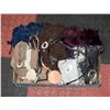 Image 1 : FLAT OF SCARVES, WALLETS, JEWELRY AND MORE