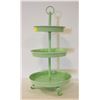 Image 1 : ENAMEL 3 TIER STAND 25" HIGH