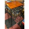 Image 1 : FOLDABLE WINE BOTTLE TABLE 12.5"X16"X38.5"