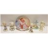 Image 1 : CHRISTENING COLLECTORS PLATE AND 5