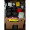 Image 1 : BOX OF ASSORTED SPRAY PAINTS