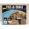 Image 1 : PORTABLE TABLE, PLASTIC, WHITE