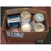 Image 1 : BOX OF 1-LITRE CANS OF PAINT MIXED COLORS
