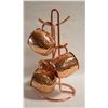 Image 1 : COPPER HAMMERED MUG SET