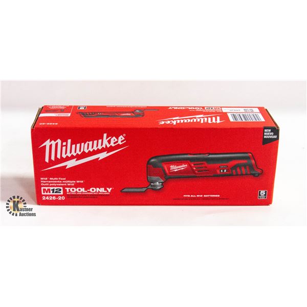 NEW MILWAUKEE M12 CORDLESS MULTI TOOL