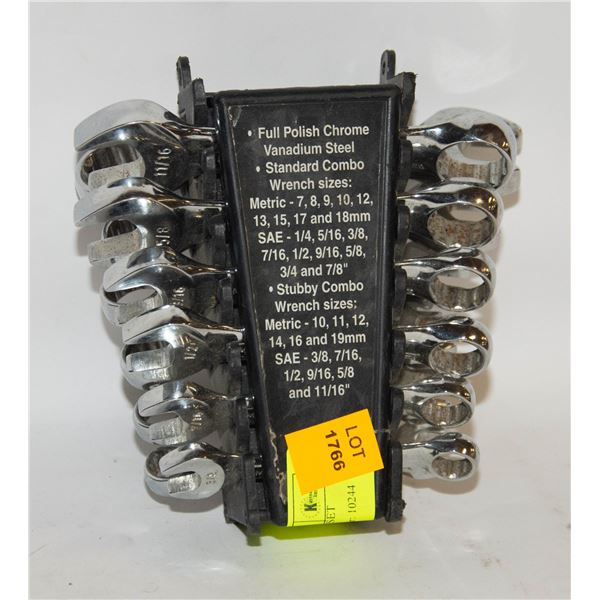 STUBBY METRIC WRENCH SET